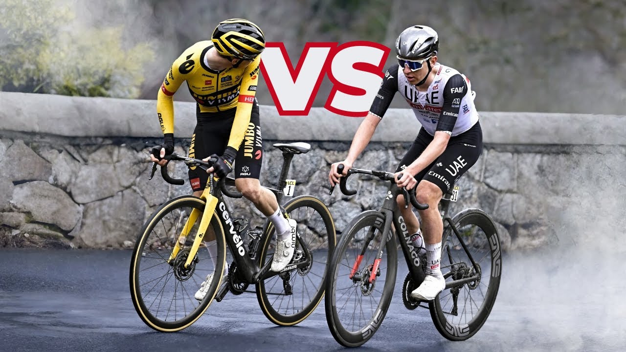 Epic Cycling Showdown: Pogačar vs Vingegaard 🚴♂️ | Top Moments of 2023
