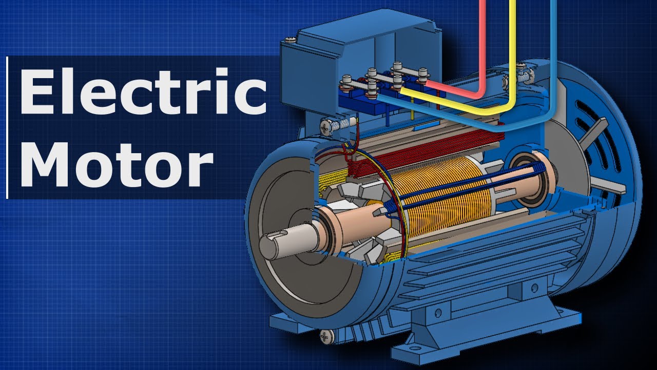 How 3-Phase AC Induction Motors Work ⚙️