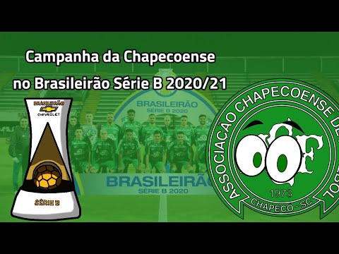 Campanha da Chapecoense no Brasileirão Série B 2020/21