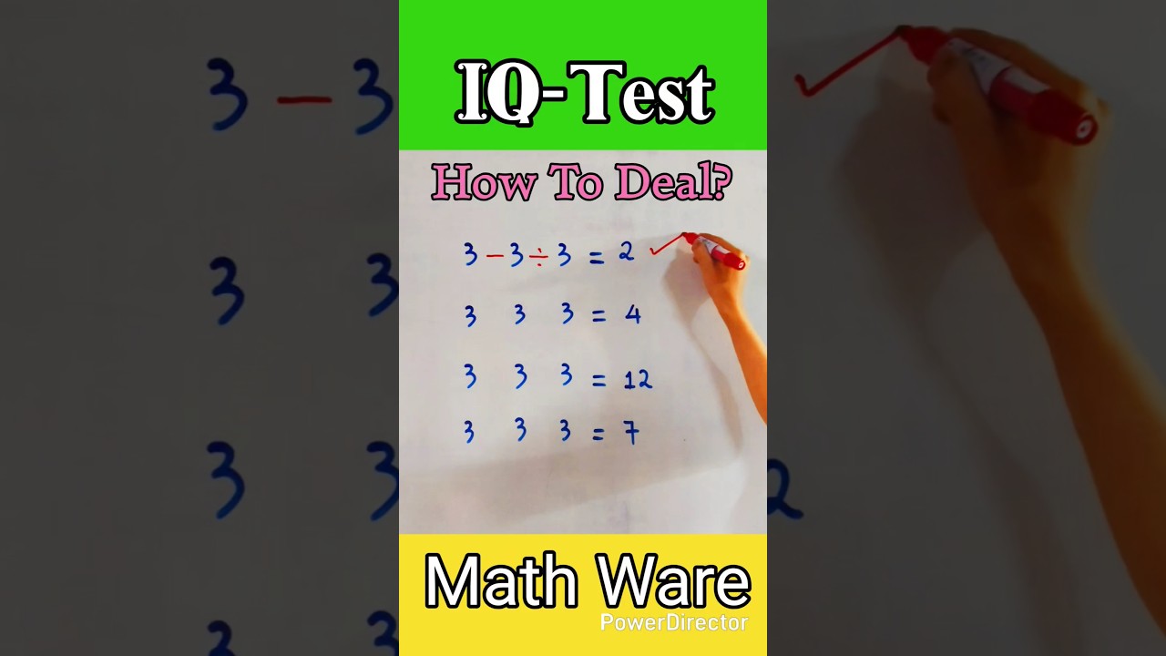 Math Puzzle Challenge: Test Your Logic and IQ