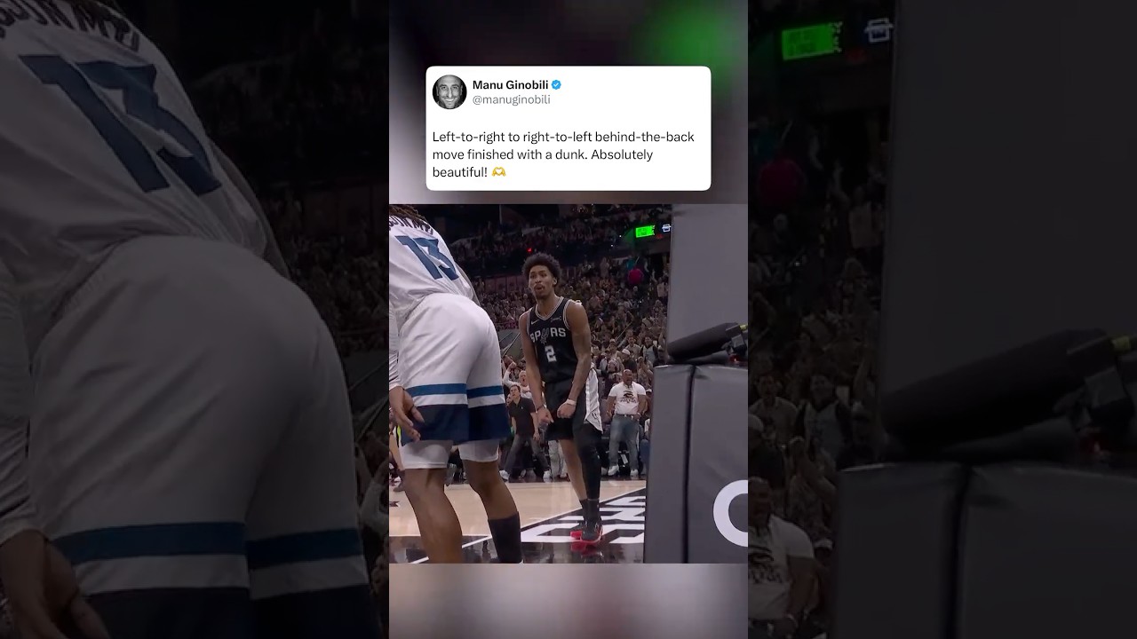 This Dylan Harper move was Manu approved 🔥