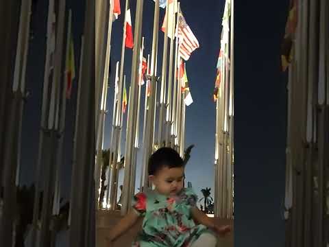 Flag Plaza with Nicole at MIA Plaza Doha #shorts #trending #love #cutebaby #baby #fifa S400