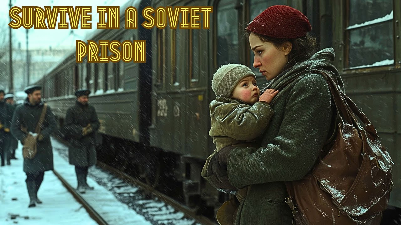 Soviet Prison Camp: Her First Night & Survival | 4K