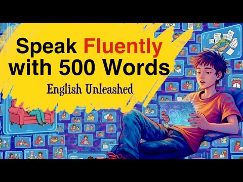 How to Speak English with Just 500 Words | Daily Routine for Conversation Fluency | English Podcast
