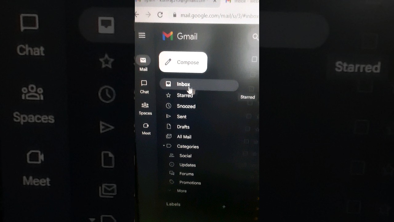 Hide & Unhide Gmail Inbox Categories 📧
