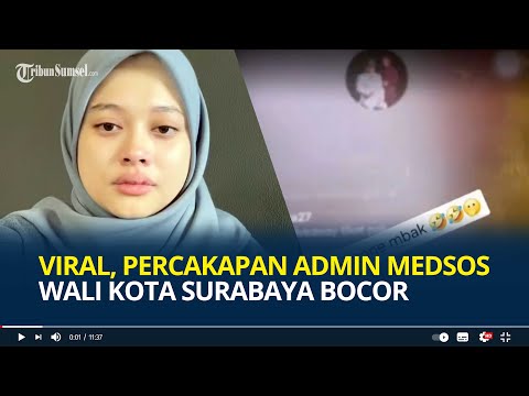 Viral, Percakapan Admin Medsos Wali Kota Surabaya Bocor saat Jeda Live, Kini Mengundurkan Diri