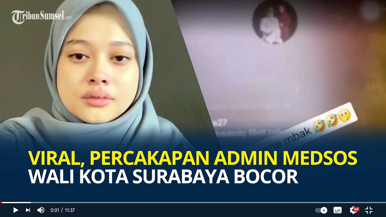 Admin Media Sosial Wali Kota Surabaya Resign Setelah Suara Bocor Saat Live 📱