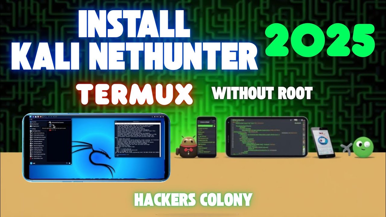 How to Install Kali Nethunter in Termux Without Root in 2025