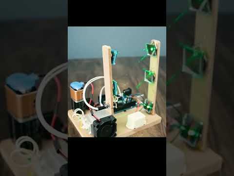 Arduino project how to make a laser electronic alarm, an amazing invention DIY