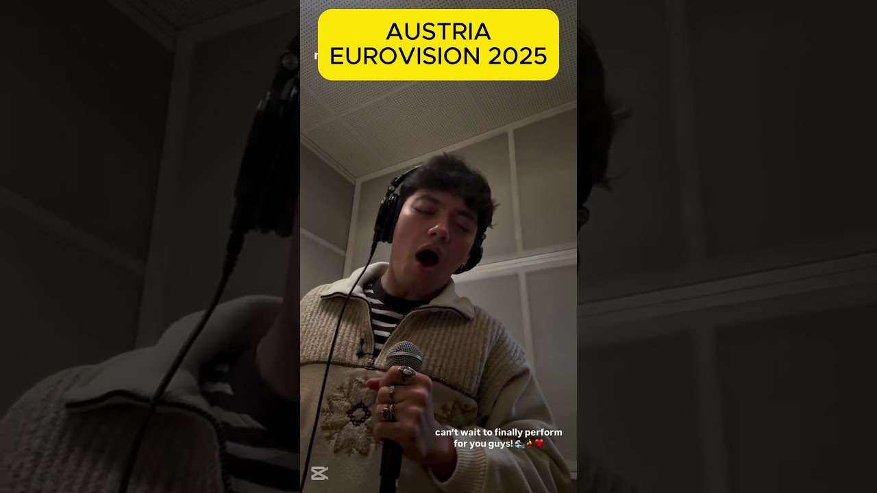 Austria's JJ to Perform 'Wasted Love' at Eurovision 2025 🇦🇹
