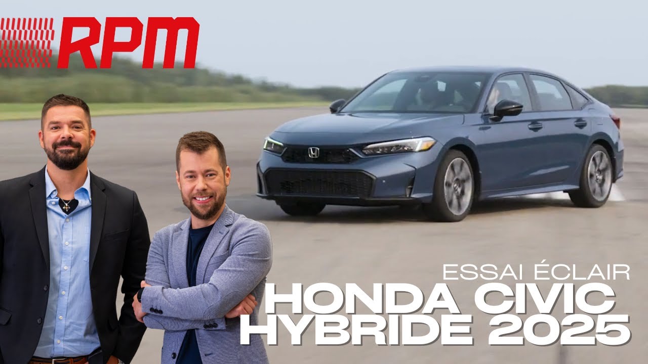 Honda Civic hybride 2025 : elle passe à un autre niveau