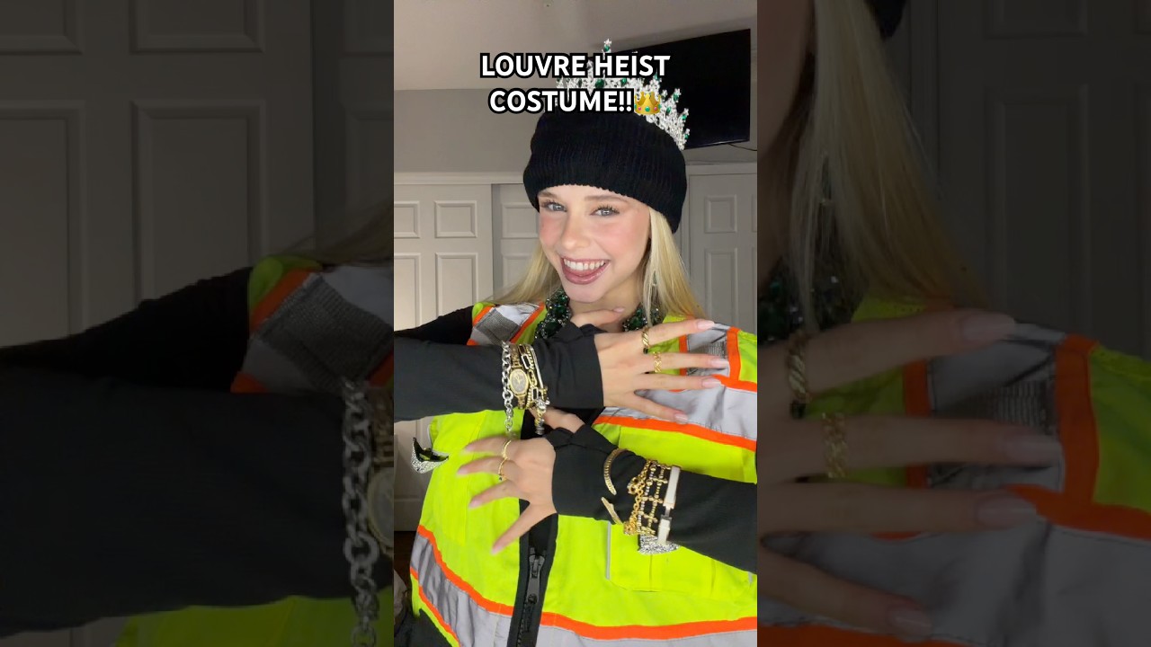 My Favorite Costume! 👑 Perfect for Halloween & Inspired by the Louvre Heist