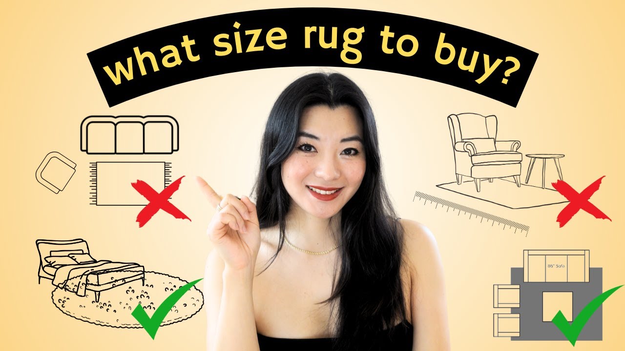 Guide to Picking the Perfect Rug Size 🏡