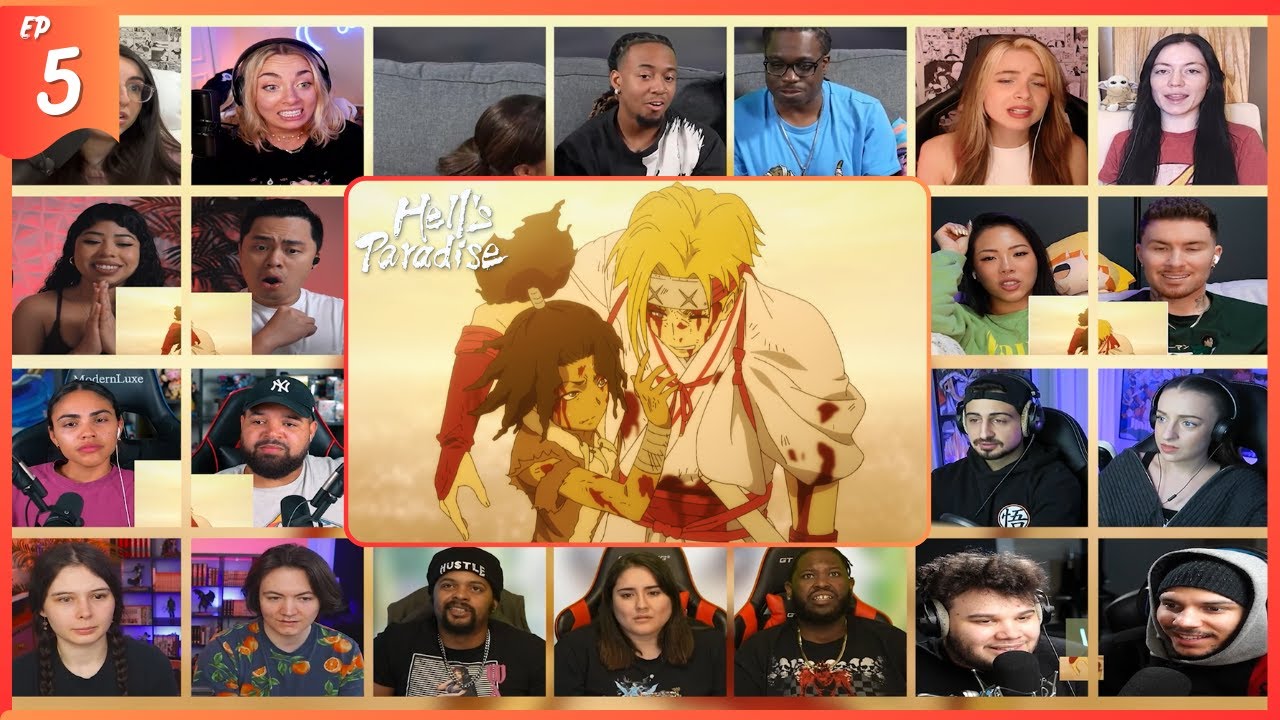 Hell's Paradise: Jigokuraku Season 1 Episode 5 Reaction Mashup