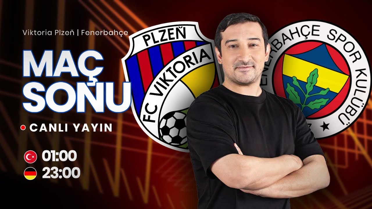 Viktoria Plzen - Fenerbahçe Maçı Sonu Canlı Yayın & Serhat Akın'ın Değerlendirmeleri ⚽