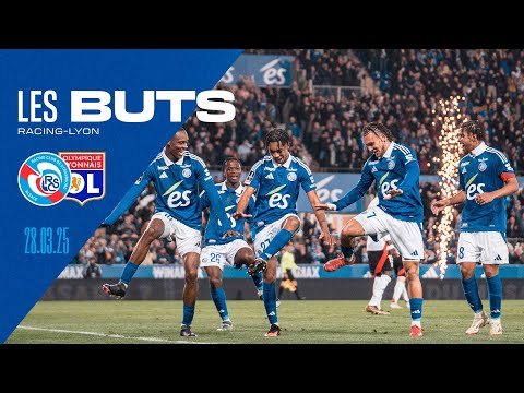 Racing-Olympique Lyonnais (4-2) : les buts vus du bord terrain âœïž