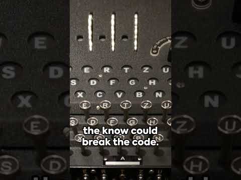 The Enigma Machine: A Turning Point in Cryptographic History #ww2 #enigma