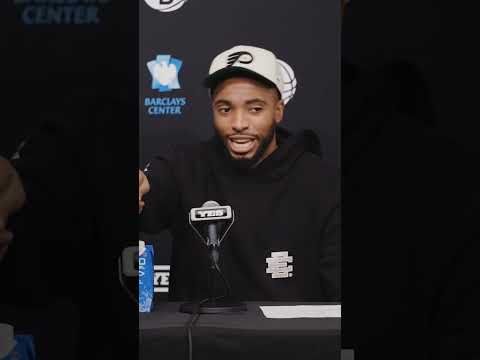 The story behind Mikal Bridges’ three-point celebration