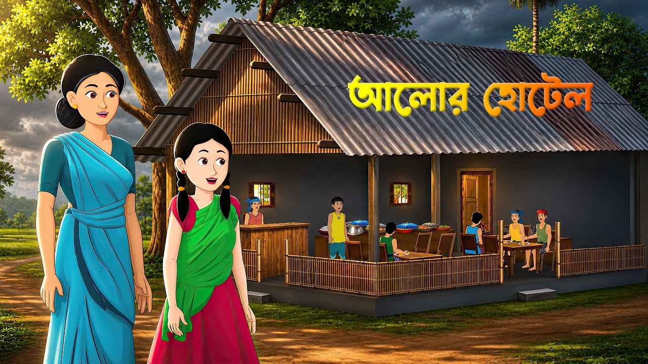 আলোর হোটেল: ধনীর গল্প | Bengali Moral Story ✨