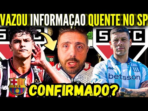 BOMBA🚨NICOLA TRAZ PACOTÃO DE NOTÍCIAS DO SÃO PAULO FC! | NOTÍCIAS ATUALIZADAS DO SPFC DE HOJE