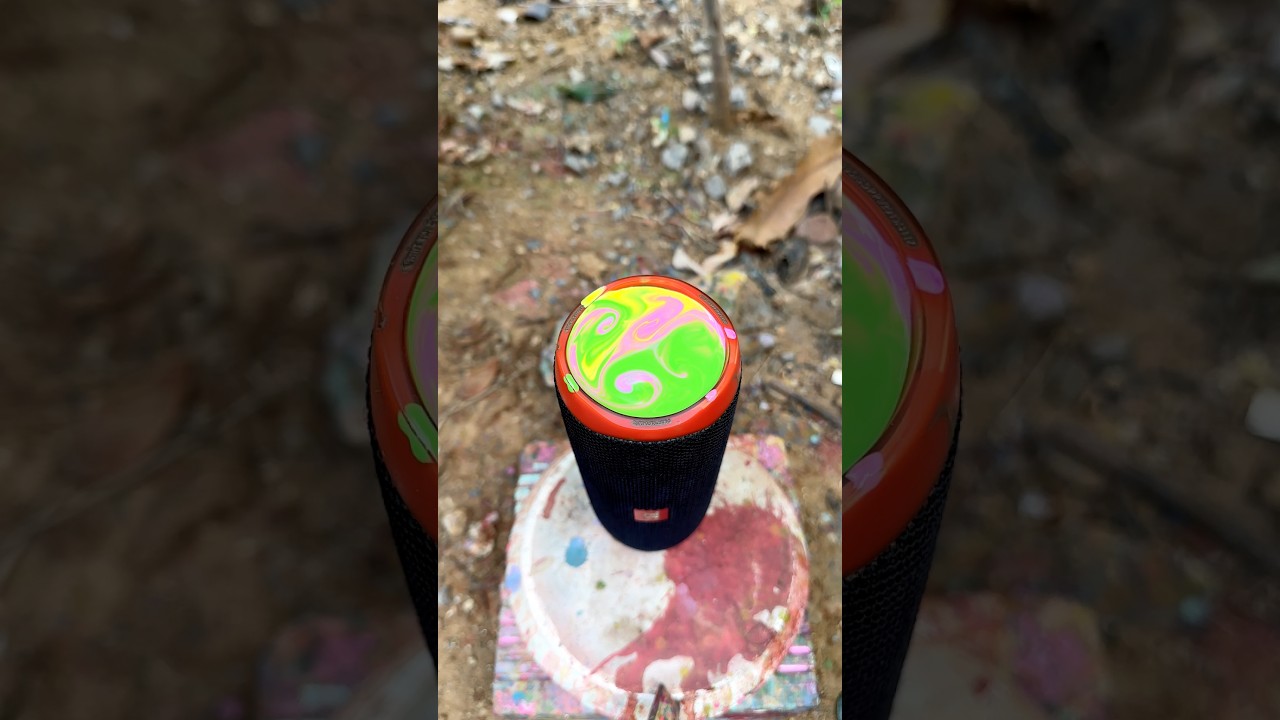 Jbl flip 5 bass test mic color #shortvideo #speaker #jblbasstest