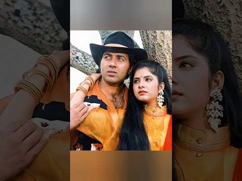 "🌟 Sunny Deol & Divya Bharti: The Iconic Duo! 💖" #divyabharti #sunnydeol #90s #bollywood #oldisgold