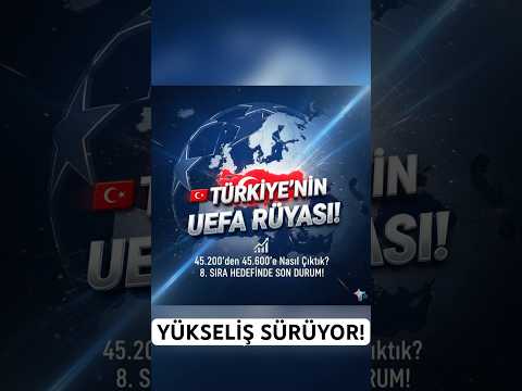 Ülke Puanı Sıralamasında SON DURUM! 🔥 Samsunspor Kazanırsa Ne Olacak?