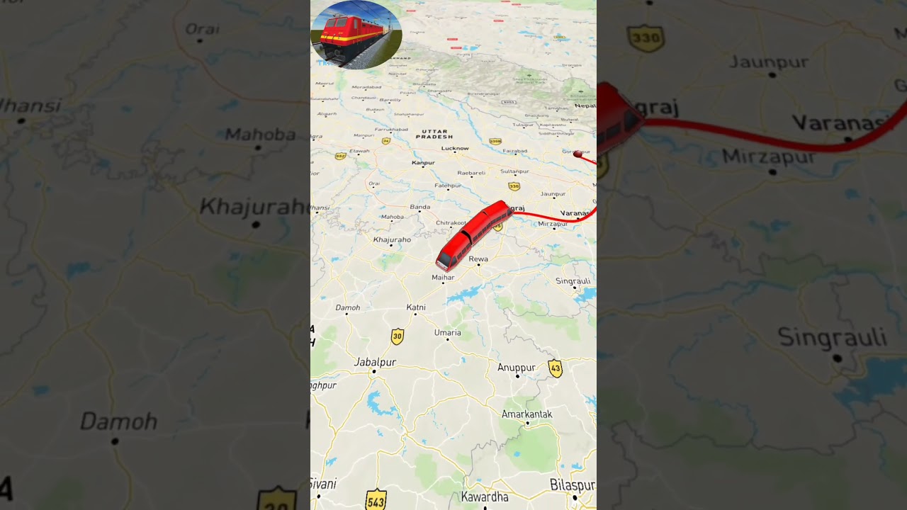 Gorakhpur to Mumbai & Kashi Express 🚆