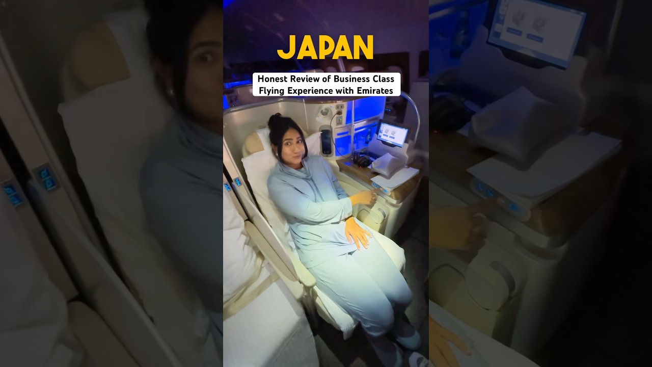 Emirates Business Class Dubai to Tokyo ✈️