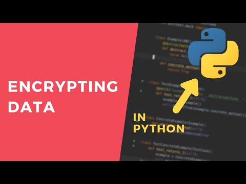 Encrypting Data - 1 Minute Python Tutorial #shorts