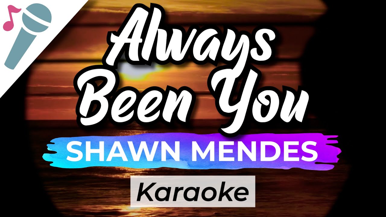 Shawn Mendes - Always Been You (Acoustic Karaoke Instrumental) 🎤