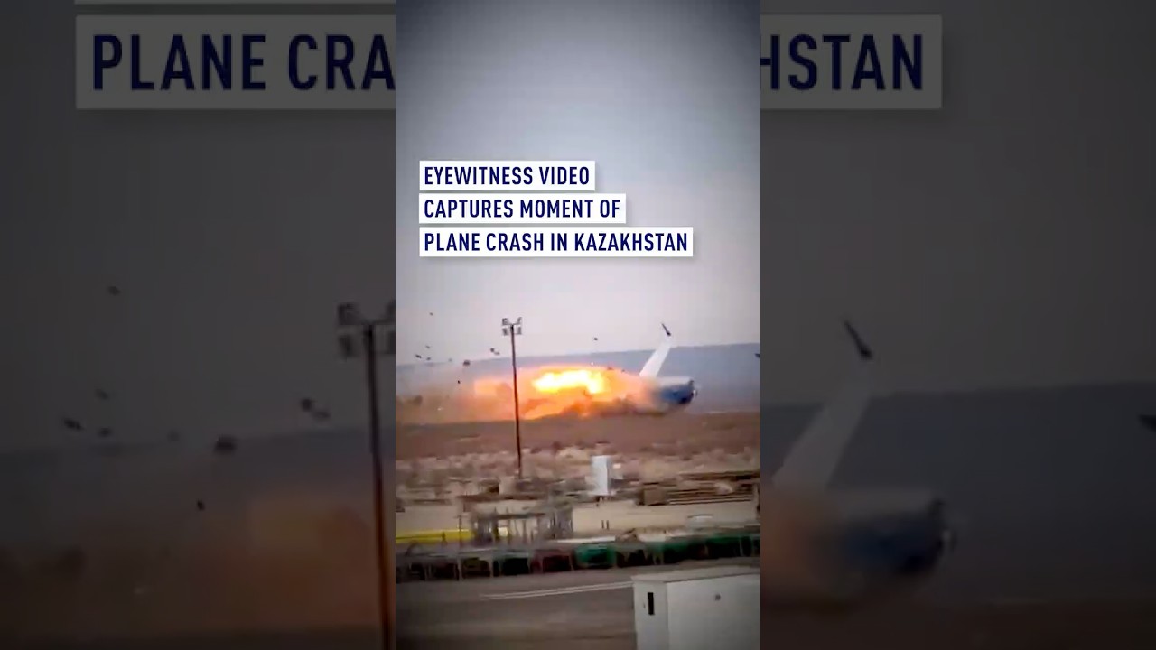 Azerbaijan Airlines Plane Crashes in Kazakhstan ✈️