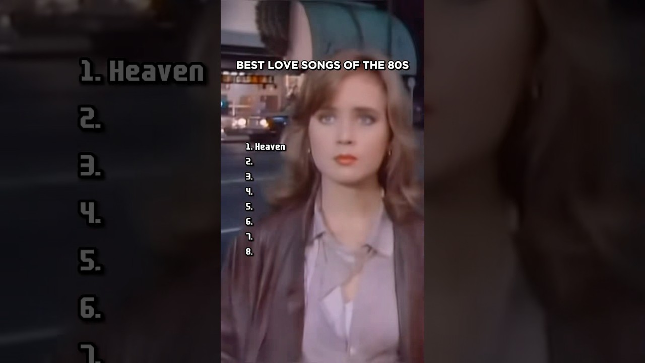 Top Love Songs of the 80s ❤️
