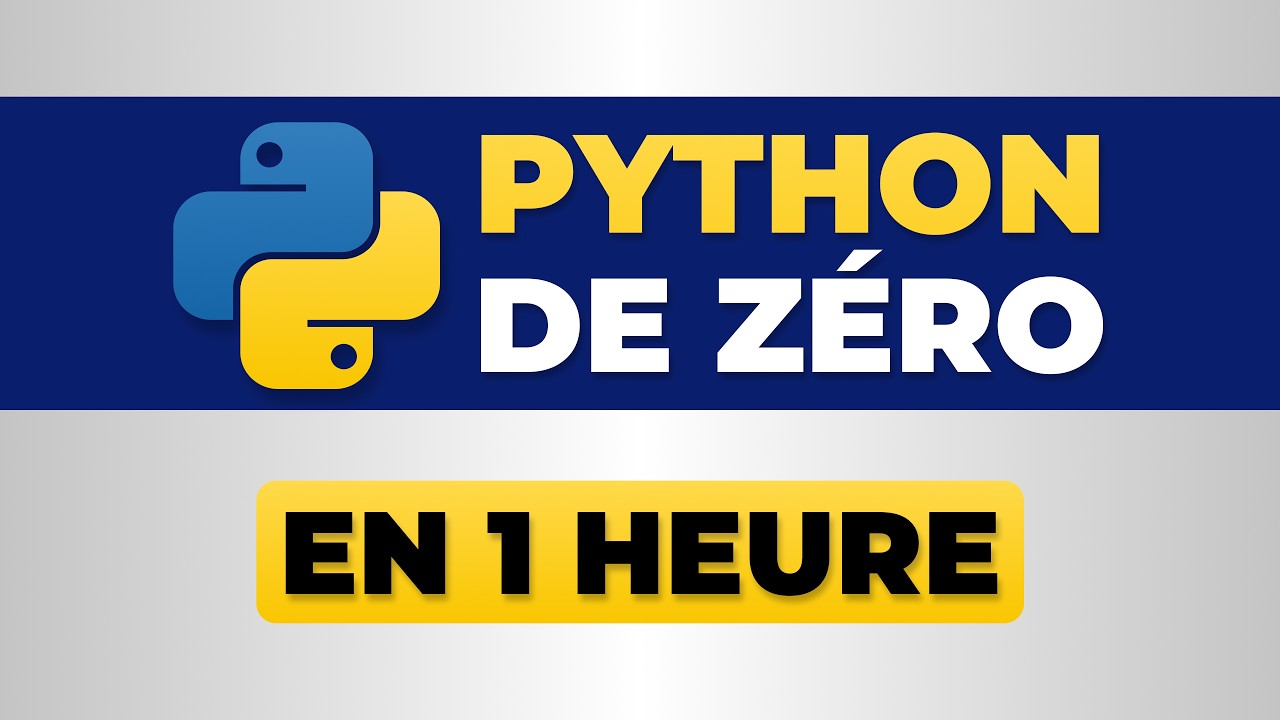 Apprendre Python en 1 Heure : Cours Complet pour Débutants 🚀