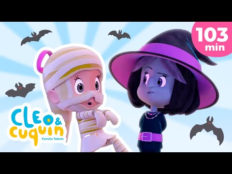 Especial Halloween: Escuela de Monstruos 🦇🧛🏻 Episodios y canciones infantiles con Cleo y Cuquín