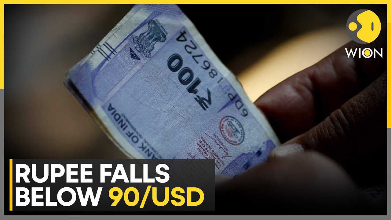 Rupee Drops Below 90/USD Amid Economic Strain 🇮🇳