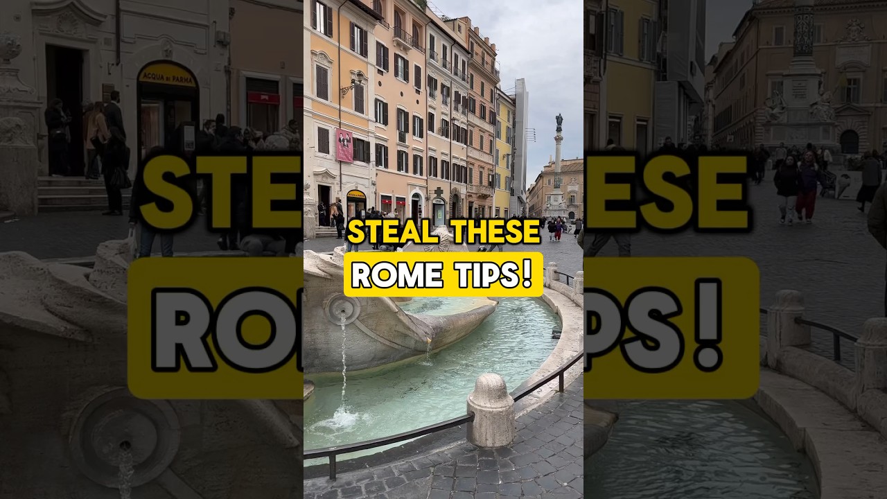 Rome Travel Tips for Your Italy Trip 🇮🇹