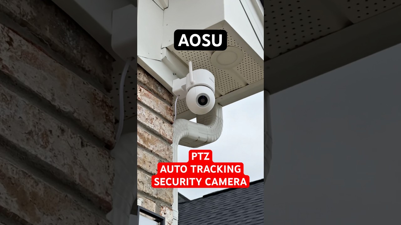 AOSU 3K 360° Wired Outdoor Security Camera 📹