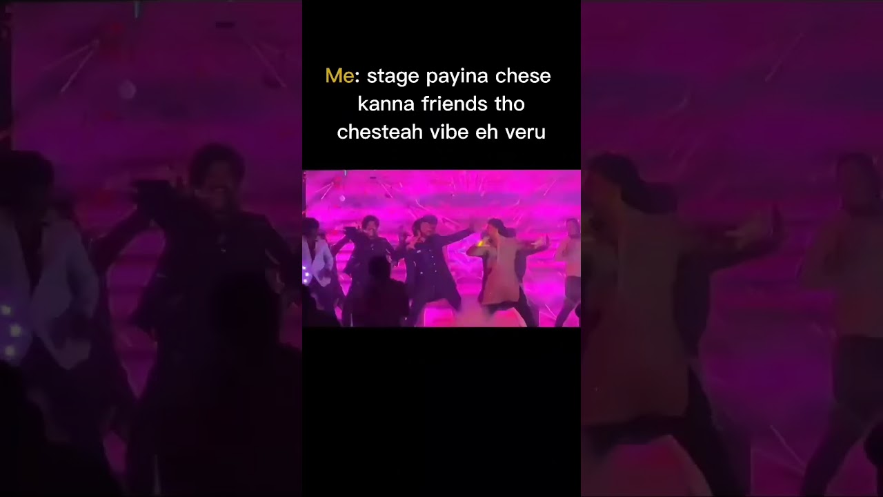 Stage payina chese kanna friends tho cheste ah vibe eh veru#KiranAbbavaram #KA #kafansclub #kaadicts