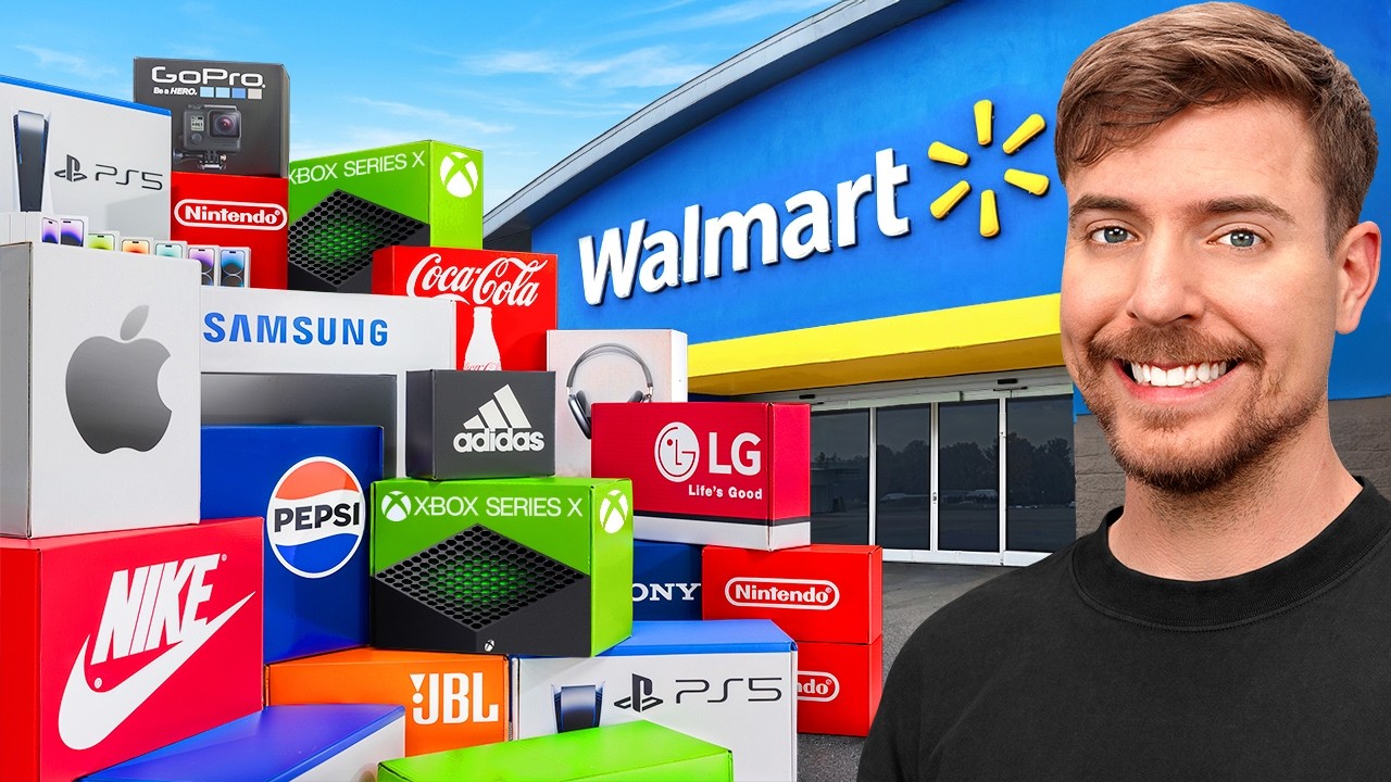 I Bought Everything in 5 Stores π