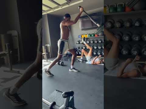 Evan Mobley Strength Work With PJF Performance 🔥