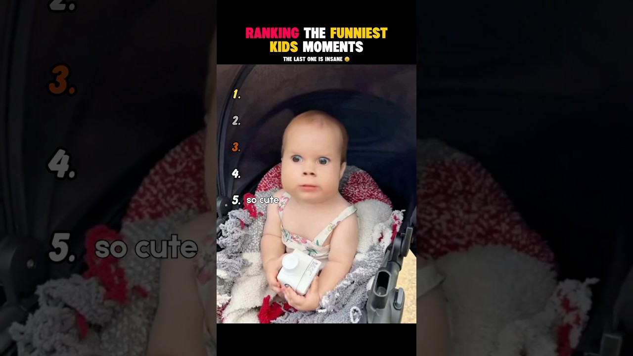 Top Funny Kids Moments 😄