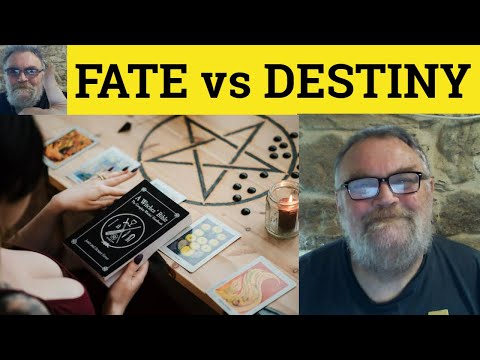 🔵 Fate vs Destiny Meaning - Destiny or Fate Definition - Destiny and Fate Examples - Difference