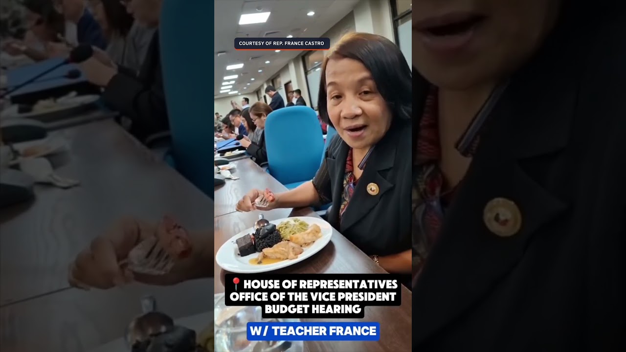House Offers Squid Dishes During OVP Budget Meeting 🦑