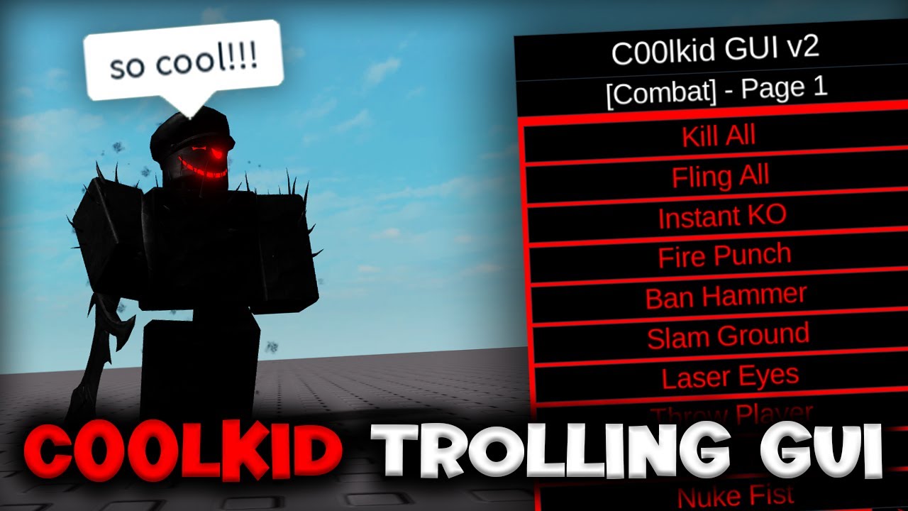 C00lKid v2 FE Script Hub for ROBLOX – Unlock New Exploiting Features 🚀