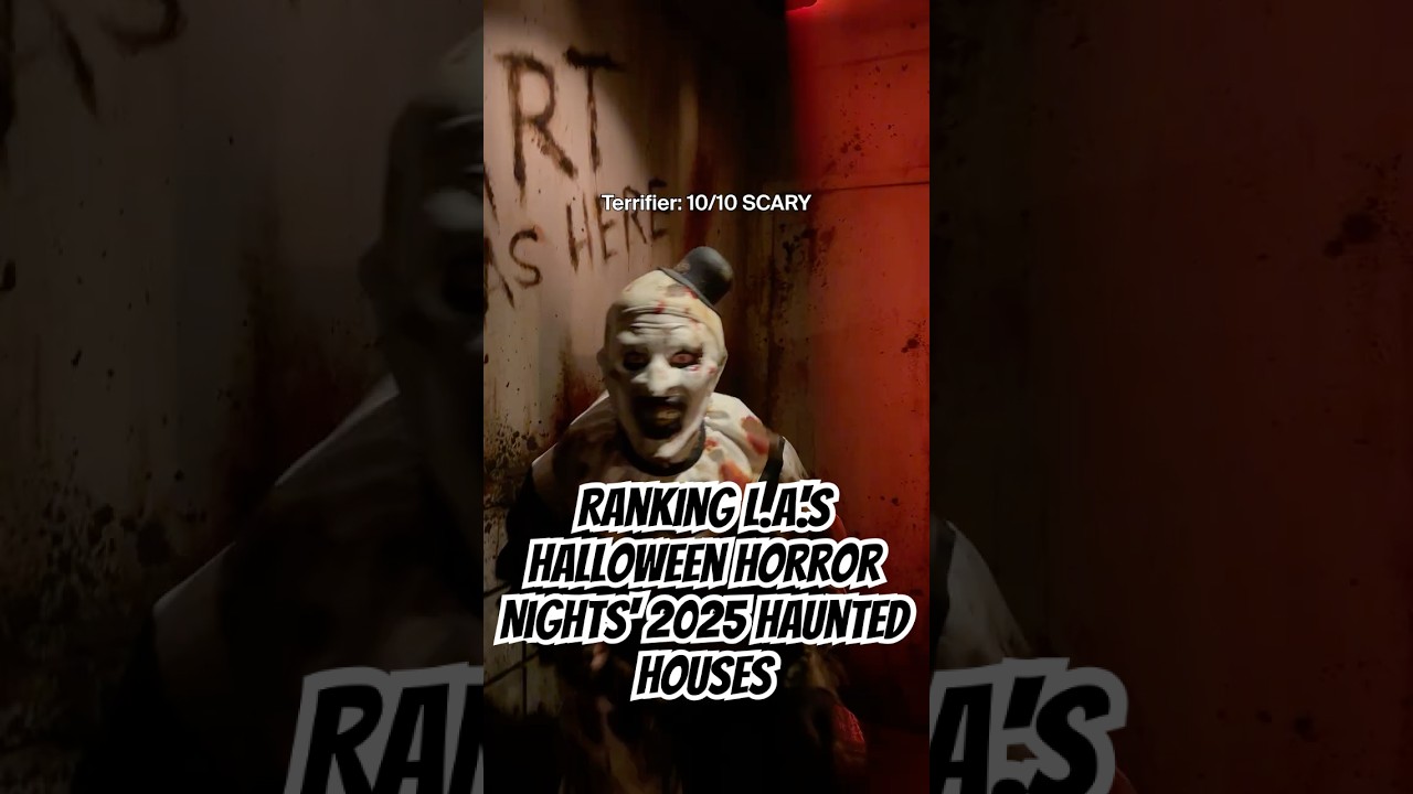L.A.'s Halloween Horror Nights 2025 Haunted Houses Ranking