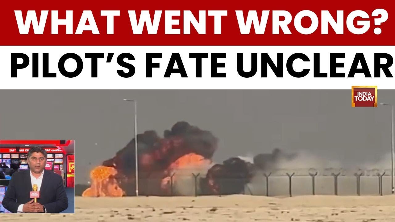 IAF Tejas Jet Crashes at Dubai Airshow 2025 ✈️