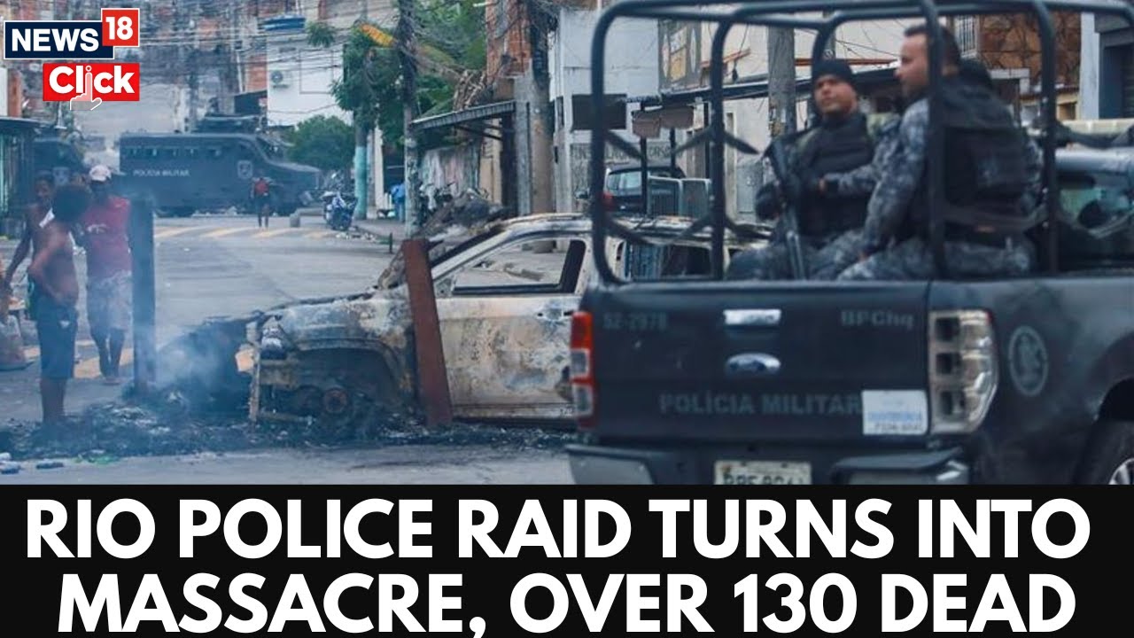 Rio Police Raid Turns Deadly: Over 130 Killed in Brazil’s Bloodiest Operation 🚨