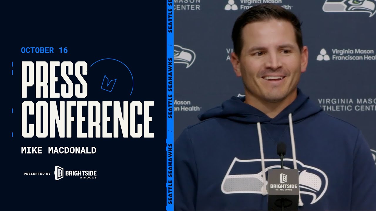 Seahawks Coach Mike Macdonald Breaks Down Week 7 Clash with Texans π