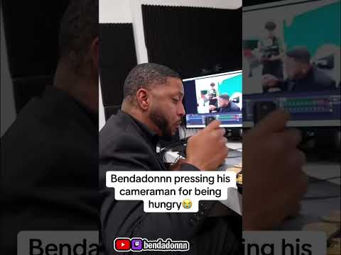 Bendadonnn pressing his cameraman for being hungry #funny #bendadonnn